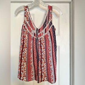 Red white blue tank top